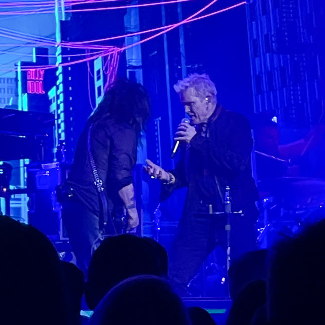 Billy Idol performs The Cosmopolitan, Las Vegas Top Shelf Music
