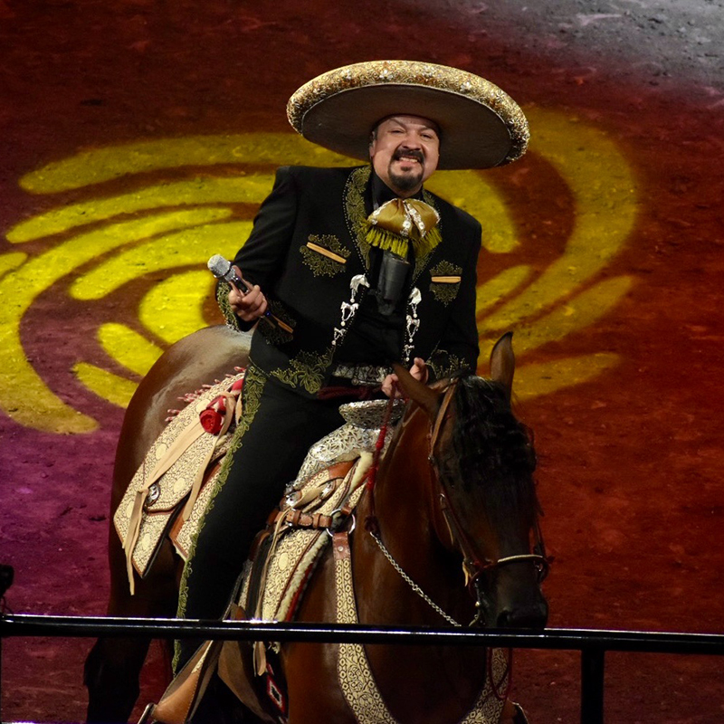 Latin legend Pepe Aguilar & familia saddle up in Sacramento Top Shelf