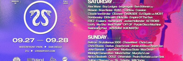 CRSSD comes back full force for Fall 2025 in San Diego